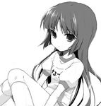  drawr expressionless greyscale gym_uniform hime_cut hizuki_akira long_hair monochrome natsume_(pokemon) oekaki pokemon pokemon_(game) pokemon_rgby simple_background sitting solo white_background 