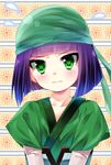  gogogo_saiyuki green_eyes head_scarf male_focus otoko_no_ko purple_hair riko_(kujira215) sa_gojou short_hair solo sweatdrop 