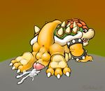  anal anus balls bowser cum cumshot erection hindpaw ket-ralus ket_ralus koopa male mario_bros nintendo nude orgasm paws penis reptile scalie solo super_mario_bros. turtle uncut video_games 