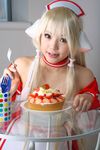  apron chii chobits cosplay highres kipi-san persocom photo strawberry_shortcake waitress waitress_uniform 