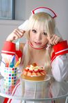  apron chii chobits cosplay highres kipi-san persocom photo strawberry_shortcake waitress waitress_uniform 