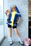  arc_system_works bridget bridget_(guilty_gear) cosplay guilty_gear highres photo saya saya_(cosplayer) 