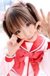  cosplay kipi-san photo school_uniform serafuku to_heart_2 twintails yuzuhara_konomi 