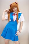  cosplay highres neon_genesis_evangelion photo saya saya_(cosplayer) school_uniform serafuku soryu_asuka_langley 