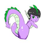  anonthemust friendship_is_magic my_little_pony rule_63 spike 