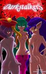  darkstalkers fatelogic felicia hsien_ko morrigan_aensland 