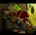  bloodoodles tagme tauren worgen world_of_warcraft 