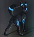  anus balls butt eeveelution feral looking_back male nintendo penis perineum pok&#233;mon pokemon presenting presenting_hindquarters raised_tail shiny shiny_pok&#233;mon solo umbreon video_games 