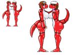  casetermk digimon guilmon mie_matsuki rule_63 takato_matsuki 