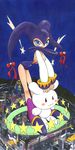  :3 artist_request blue_eyes breasts hat jester_cap jester_hat nights nights_into_dreams sega smile sonic_team topless 
