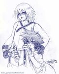  kingdom_hearts riku sora tagme 