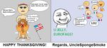  america dat_ass england europe flag france germany italy meme spain thanksgiving turkey u_jelly unclespongesmoke 