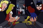  barbara_gordon batgirl batman dc dcau harley_quinn justice_league livewire poison_ivy randomrandom supergirl superman 