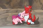  cutemon digimon digimon_xros_wars hatii shoutmon 