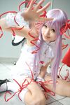  al_azif cosplay demonbane highres photo purple_hair saya saya_(cosplayer) 