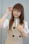  cosplay fukamachi_himari glasses iida_akino photo school_uniform serafuku wwish 