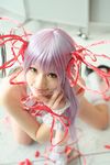  al_azif cosplay demonbane highres photo purple_hair saya saya_(cosplayer) 