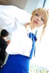  cosplay fate/stay_night fate_(series) highres kanata_(model) photo saber 