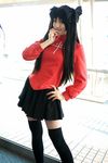  cosplay fate/stay_night fate_(series) highres photo saya saya_(cosplayer) tohsaka_rin 