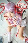  al_azif cosplay demonbane highres photo purple_hair saya saya_(cosplayer) 