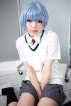 ayanami_rei blue_hair cosplay highres namada neon_genesis_evangelion photo 