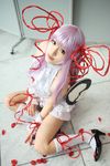  al_azif cosplay demonbane highres photo purple_hair saya saya_(cosplayer) 