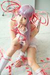  al_azif cosplay demonbane highres photo purple_hair saya saya_(cosplayer) 