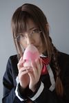  character_request cosplay glasses highres photo source_request tagme_character tagme_model tagme_series 