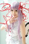  al_azif cosplay demonbane highres photo purple_hair saya saya_(cosplayer) 