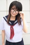  cosplay glasses highres momoneko_haru photo 
