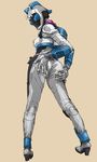  ass ass_grab breasts covered_nipples full_body grabbing_own_ass helmet high_heels kamen_rider kamen_rider_fourze_(series) kamen_rider_nadeshiko oprince shoes small_breasts solo spread_ass 