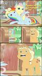  applejack_(mlp) breasts comic face fluttershy_(mlp) friendship_is_magic my_little_pony nightmare_fuel rainbow_dash_(mlp) undressing 