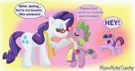  &lt;3 2011 blush dragon equine eyewear friendship_is_magic glasses horn mammal meanmotorscooter my_little_pony rarity_(mlp) spike_(mlp) tape_measure twilight_sparkle_(mlp) unicorn 