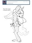  anthro anthrofied banana breasts clothing crown equine female flexible friendship_is_magic fruit hair hooves horn horse insertion mammal my_little_pony penetration princess_luna princess_luna_(mlp) pussy relydazed torn_clothing vaginal vaginal_insertion vaginal_penetration winged_unicorn wings 