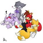  blaze_the_cat fiona_fox mel_the_hybrid sonic_team tails 