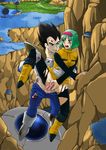  bulma_briefs dragon_ball_z hyacinthley tagme vegeta 