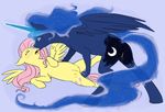  blue_eyes blue_feathers blue_fur blue_hair blush cartoonlion cum cutie_mark duo equine female feral flowing_hair fluttershy fluttershy_(mlp) friendship_is_magic fur hair horn horse kissing lesbian mammal my_little_pony pegasus pink_hair plain_background pony princess_luna princess_luna_(mlp) pussy saliva teats winged_unicorn wings yellow_feathers yellow_fur 