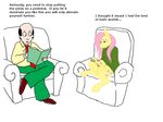  cartoonlion crossover dr._katz dr._katz_professional_therapist fluttershy friendship_is_magic my_little_pony 