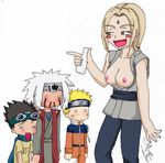  dcl jiraiya konohamaru naruto naruto_uzumaki tsunade 