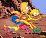  bart_simpson futa-toon lisa_simpson tagme the_simpsons 