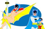  barbara_gordon batgirl batman bruce_wayne dc legacy1976 robin 