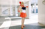 aino_minako bishoujo_senshi_sailor_moon blonde_hair cosplay mizuhara_arisa photo sailor_venus 