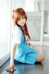  cosplay kipi-san long_hair neon_genesis_evangelion photo school_uniform serafuku soryu_asuka_langley twintails 