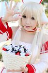  apron basket chii chobits cosplay kipi-san persocom photo waitress waitress_uniform 