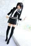  cosplay d.gray-man kipi-san lenalee_lee photo thigh-highs thighhighs twintails uniform 