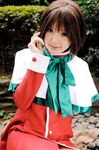 cosplay kanon kipi-san misaka_shiori photo school_uniform serafuku short_hair 