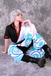  cosplay gintama mizuhara_arisa photo sakata_gintoki silver_hair 