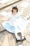  alice_(character) alice_(wonderland) alice_in_wonderland asian cosplay mizuhara_arisa photo real 