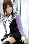  cosplay i&#039;s i&quot;s i's kipi-san photo school_uniform serafuku thigh-highs thighhighs yoshizuki_iori 