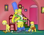  bart_simpson homer_simpson lisa_simpson marge_simpson porncartoon the_simpsons 